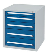 Dringenberg Schubladenschrank S7 800/5 TA ohne Platte 033450-7035-5010